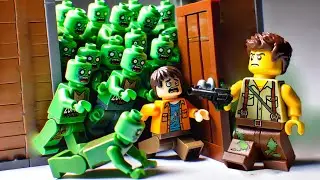 Held der Zombie Apokalypse - Lego Zombie Angriff