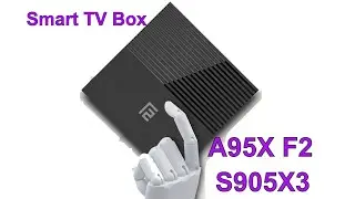 Set-top box A95X F2 Smart TV Box Android 9 A95XF2 Amlogic S905X3 ARM Mali-G31MP