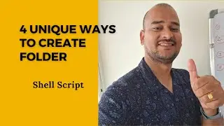Enhance Your Linux Skills:Unique Ways to Create Folders with Commands and Shell Scripts!Folder kaise
