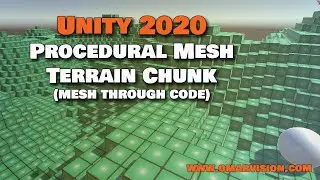 Procedureal Mesh Terrain Chunk (mesh thru code) Unity 2020