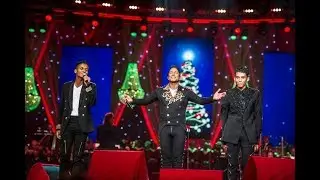 Jermaine Jackson, Jaafar Jackson & Jermajesty Jackson "The Christmas Song" at MAX Proms (2017)