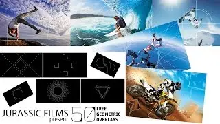 50 geometric overlays FREE video for editing Black screen overlay effects