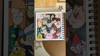 Рисую персонажей только из Gravity Falls🪵| Кэнди и Грэнда