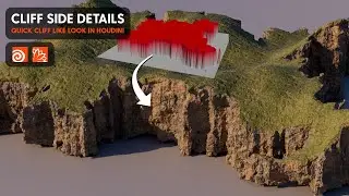 Patreon Exclusive  | Add side details to cliffs | Preview