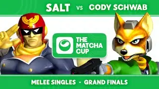 🍵Matcha Cup: Salt (Captain Falcon) vs Cody Schwab (Fox) | SSBM Melee Grand Finals