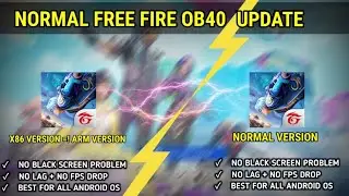 Phoenix os💥Free Fire x86 ob40||No FPS drop+No blackScreen+Fb login||may update||60 FPS lag fix ob40🎯