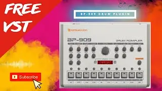 FREE VST Plugin BP-909 Drum Machine 💥Bipolar Audio