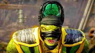 Mortal Kombat XL - All Fatalities & X-Rays on Reptile MKSM Costume Mod 4K Ultra HD Gameplay Mods