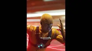 Barry becomes insanely fast 