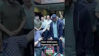 Islam Makhachev Dog’istonga qaytdi 