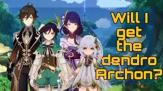 Pulling for Nahida to complete my archon collection | Genshin Impact