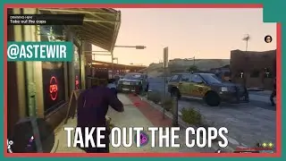 Saints Row - Drawing Heat, Take Out the Cops Bug, How to get the Cops Second Wave to Spawn Correctly