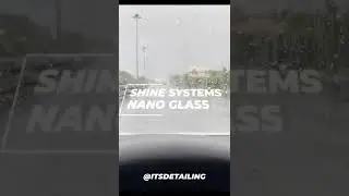 Антидождь Shine Systems NanoGlass спустя год 