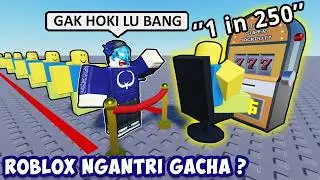 ROBLOX NGANTRI BUAT GACHA ? | Roblox Rags To Riches Indonesia