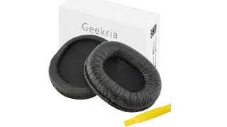 Geekria SONY MDR-7506, MDR-V6 Headphones Replacement Earpads Review