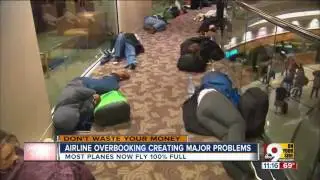 Airline overbooking creates major problems