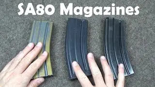 SA80 Magazines: The First 3 Generations For The L85A1, L85A2, L86A1, L86A2, L98A1 and L98A2