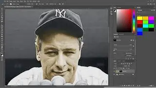 How to Colorize a Black and White Photo in Photoshop Part 1