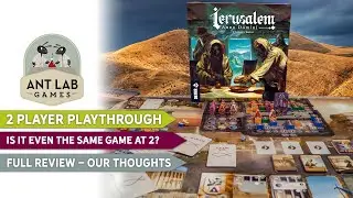 Ierusalem (Jerusalem) Anno Domini Board Game | Gameplay | Review