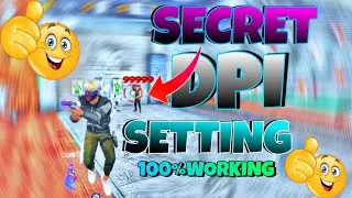 Secret DPI Setting 100% working 😱 | best dpi for free fire 🥵 | free fire dpi settings | dpi settings