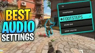 * BEST * Audio Settings For FOOTSTEPS in MW2 🎧 (Best Audio Mix Console)