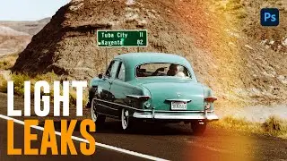 Photoshop Light Leaks Tutorial - Quick Photoshop Tutorial
