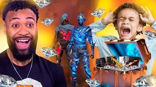 COMPREI 10.000 DIAMANTES PARA UMA CRIANÇA HUMILDE COMPRAR SKINS NO FREE FIRE!