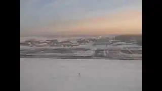 Взлёт из Барнаула,Боенг 737 (Takeoff from Barnaul,Boeing 737)