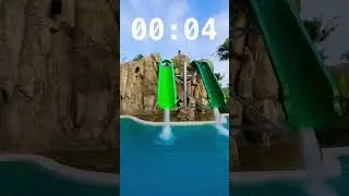 The most painful water slide ever 😳🙈 #watermagic #swimming #waterpark #challenge #prank