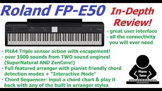 Roland FP-E50 Review
