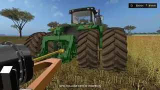 Farming simulator 17 Timelapse Australian x16 Map Broad acres Ep#1