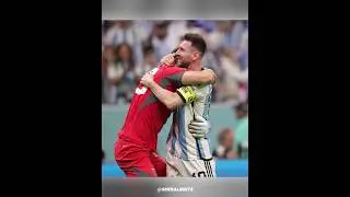 Messi & Emi Martinez 😍