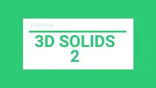 3D SOLIDS 2 (CUBE & CYCLINDER)