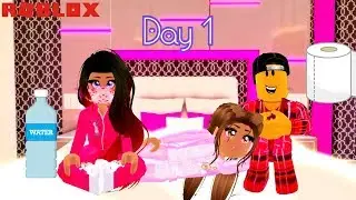 MY FAMILY 1ST DAY OF QUARANTINE IN MY ROYALE HIGH APARTMENT!