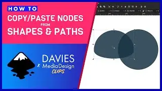 Copy and Paste Nodes from Paths & Shapes in Inkscape | DMD Clips