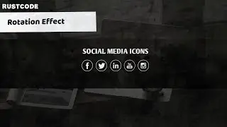 Social Media Buttons Animation With Rotation Hover Effect Using Html Css