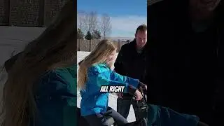 Preston Freaks out While Ice Skating! 