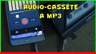 🎶 convert AUDIO from old cassettes to MP3 | Easy Gadgets