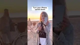 iPhone Reflection Photo Trick 🤩🤳 