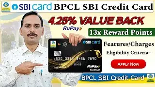 SBI BPCL RuPay Credit Card Benefits in Hindi | SBI Credit Card | BPCL SBI Credit Card Benefits