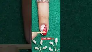 Ripple Effect Nail Art Design Trick #shorts