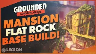 Grounded Advanced Base Building Guide - Mansion Flat Rock Base Build | Grounded Survival Guide