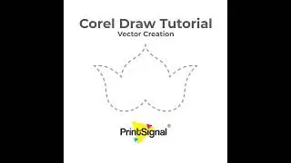 How to Create Vector Art in Coreldraw | Graphic Design Tutorial for Beginners | #PrintSignal