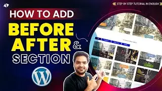 How to add a Before - After Slider in WordPress | FREE Image Comparison Slider Before & After Slider