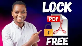 How to Password Protect a PDF File FREE