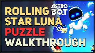 Astro Bot Rolling Star Luna Puzzle