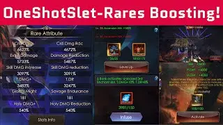 OneShotSl*t - Boosting Massive Rares Attributes - Legacy Of Discord - Apollyon