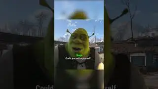 Shrek confronts Preston Garvey