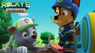 Drone has gone haywire! | Rocky's Garage | PAW Patrol | Cartoons for kids