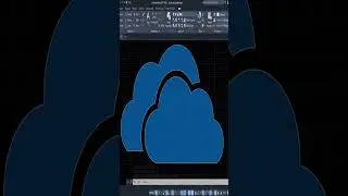 AutoCAD 2D Exercise 38s Create OneDrive Logo